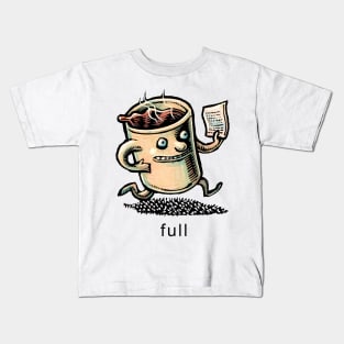 Super-Awake Coffee Man! Kids T-Shirt